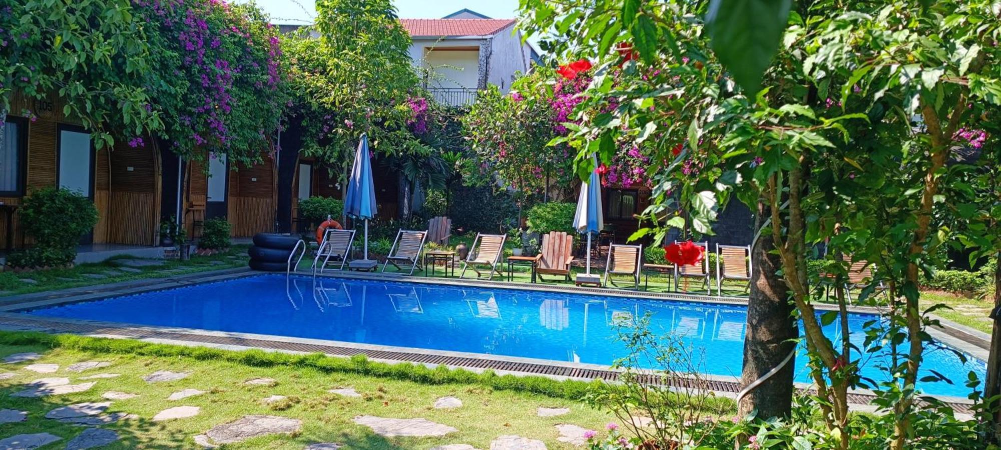 Tam Coc Village Bungalow Ниньбинь Экстерьер фото